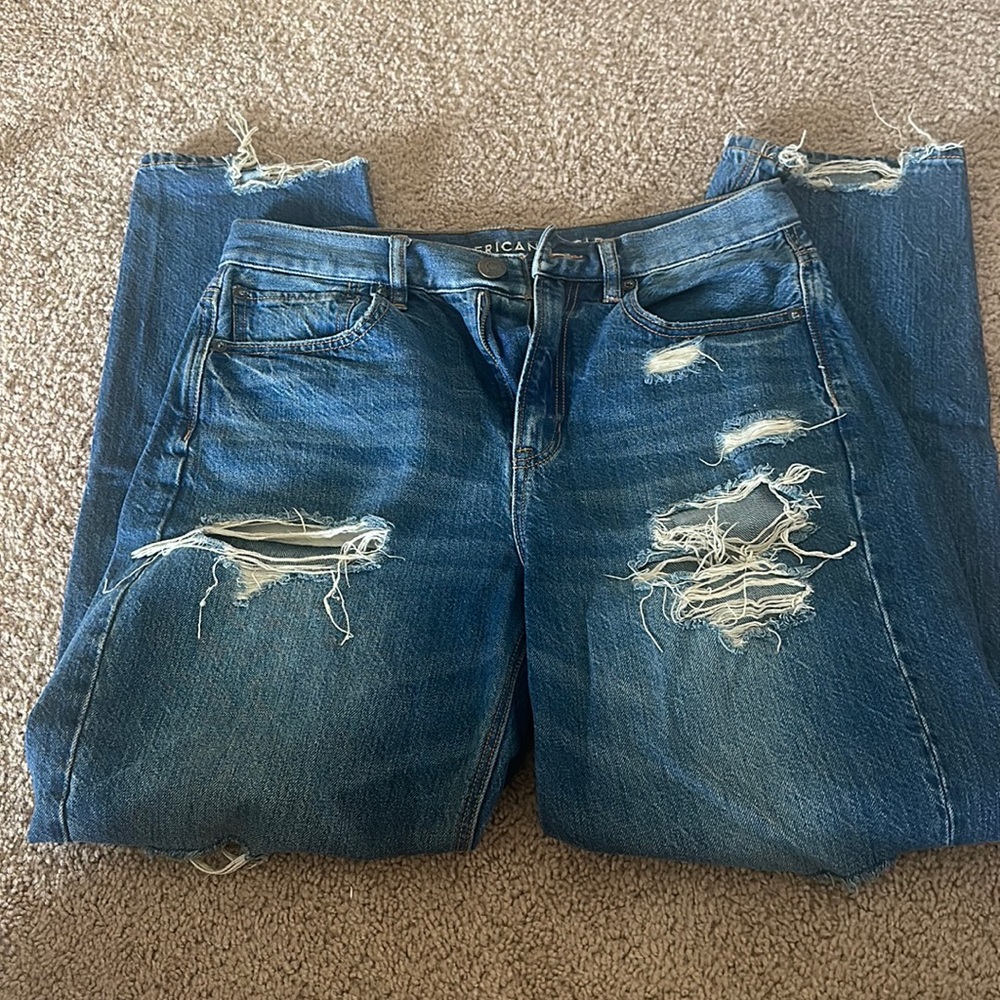 Lightly Worn American Eagle 90s Boyfriend Jeans